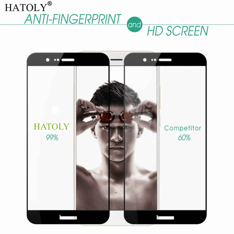 1 шт. закаленное стекло для Huawei Honor 8 Pro защита экрана V9 полное покрытие 3D пленка с