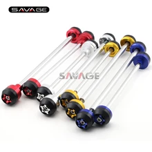 Для SUZUKI GSR 750 GSR750 11-14/GSX-S750 GSXS750 15-16 мотоциклетные Алюминий передней и задней оси вилка крушение ползунки колеса протектор