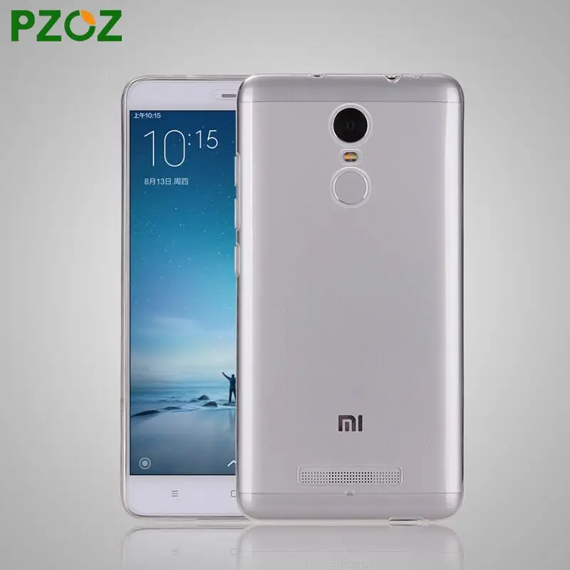 PZOZ Xiomi Redmi Note 3 Case Silicone Cover Original Xiaomi Redmi Note 3 Pro Slim Protection Soft Shell Xiami Redmi Note 3 5.5