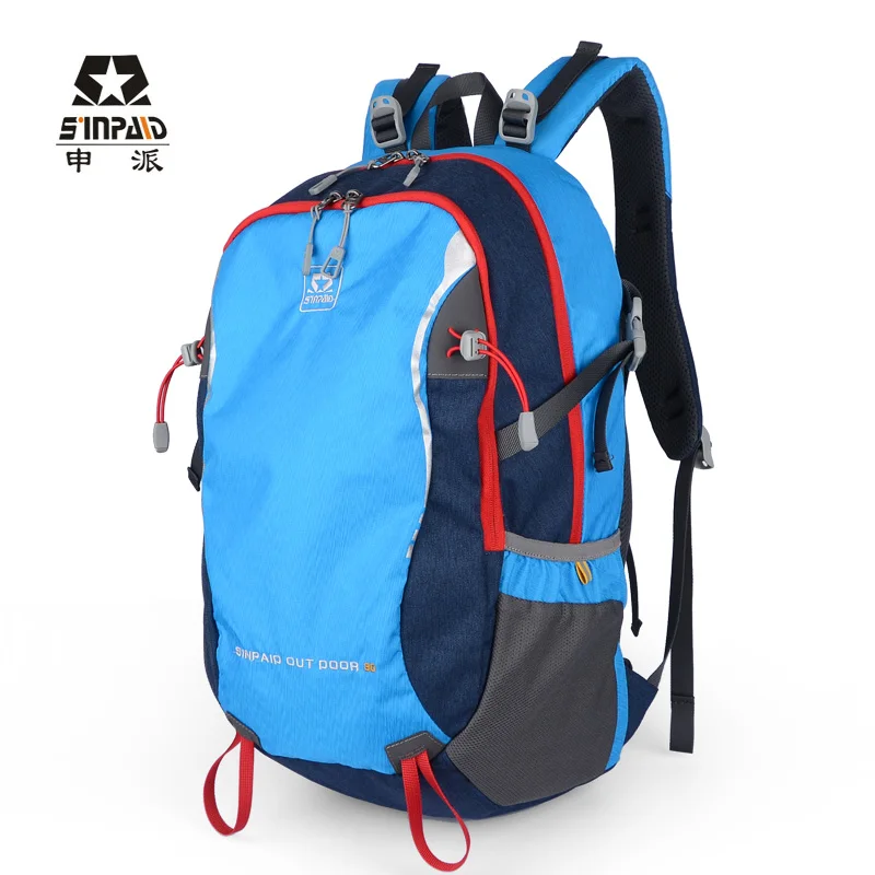 

SINPAID New Design Outdoor Hiking Backpack Travel Riding Bag for Women and Men Junior Girl & Boy Waterproof Oxford Material