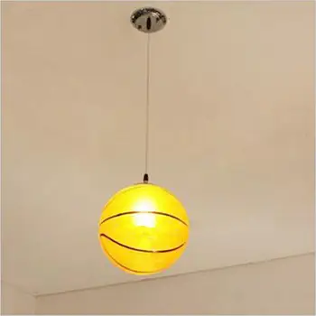 

Basketball chandelier 25CM chandeliers LED round restaurant chandeliers bedroom study led chandeliers for voltage 90-260V