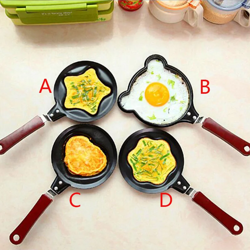 New Arrival Mini Cast Iron Egg Frying Pan Non stick Griddles Grill Pans