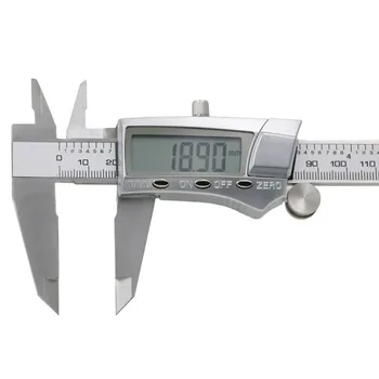 

0-200mm Full Metal Electronic Vernier Caliper LCD Digital Caliper Metric Inch Switchable Measuring Tool Accuracy 0.01mm/0.0005in