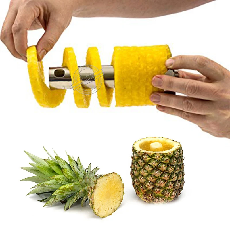 WALFOS Stainless Steel Pineapple Peeler Kitchen Accessories Fruit Knife Cutter Cooking Tools Pineapple Corer Slicer Cutter - Image 4