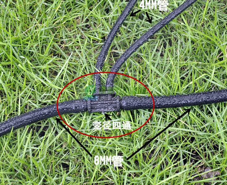 4/7 ''- 9/12'' тройник соединитель для орошения труб
