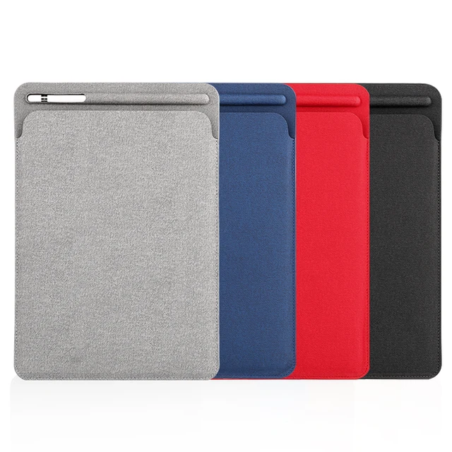Best Price Linen finish Sleeve Case for iPad Pro 10.5 Pouch Bag Cover with Pencil Slot for iPad Pro 9.7 and for new ipad 9.7 2018 Release Best Price Linen finish Sleeve Case for iPad Pro 10.5 Pouch Bag Cover with Pencil Slot for iPad Pro 9.7 and for new ipad 9.7 2018 Release
