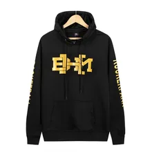 Новинка, большие размеры, свободные, 3XL, мужские спортивные баскетбольные толстовки, золотые принты, дышащие, не скатываются, для отдыха, мужская одежда