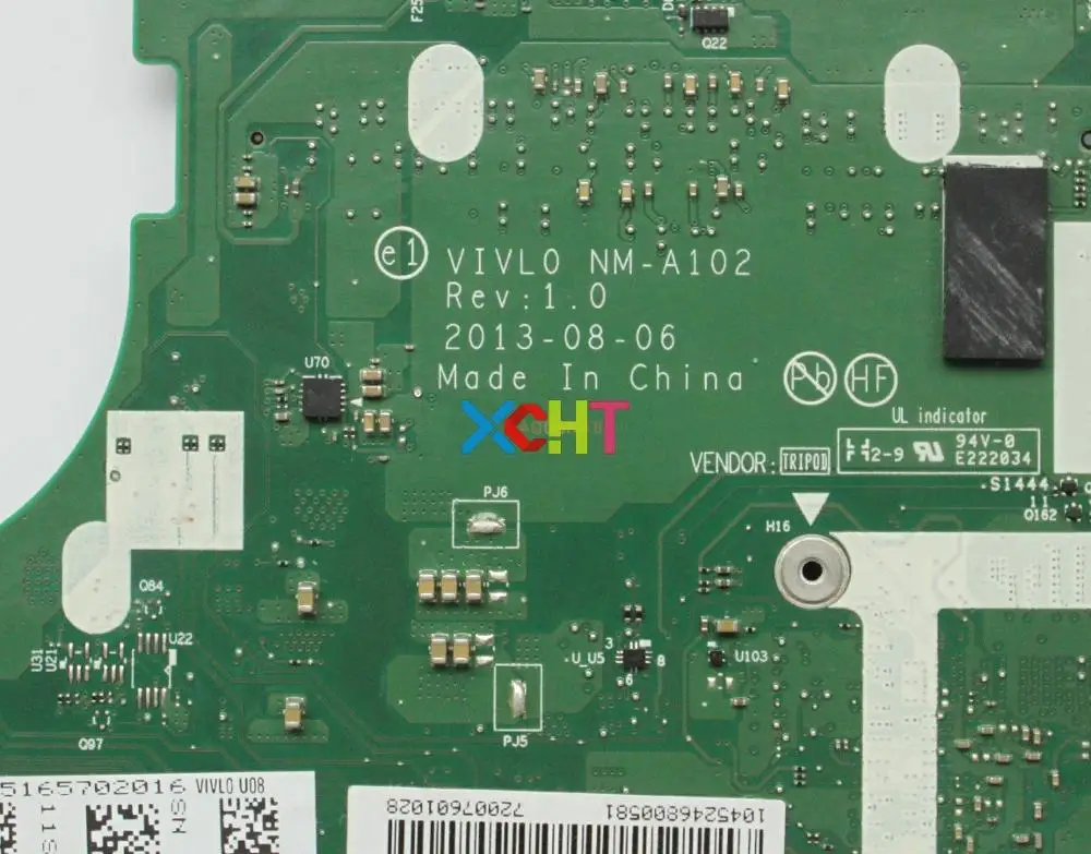  for Lenovo Thinkpad T440 FRU: 00HM165 i5-4300U UMA 4GB RAM NM-A102 Laptop Motherboard Mainboard Tes