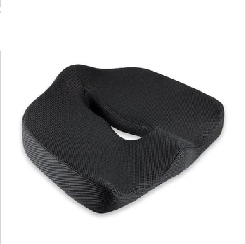 

Memory Foam Seat Cushion - Helps with Sciatica Back Pain for Office Computer Chair & Wheelchair | Provides Coccyx Tailbone