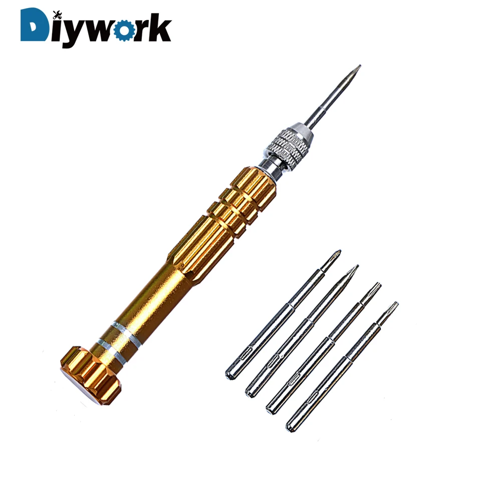 

DIYWORK 5 in 1 Pen Style Screwdrivers Mobile Phone Repair Tool Kit DIY Mobile Phone Accessories Cell Phone Opening Tools Set
