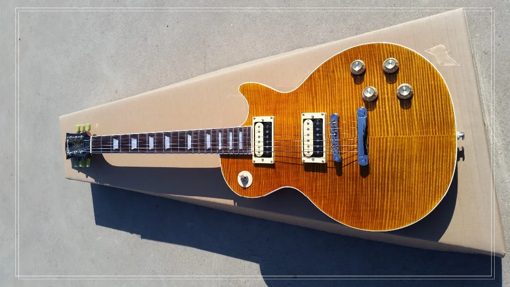 

IN STOCK!! 22 fret rose wood fingerboard china custom shop made popular high quality you can custom made all kind of guitar