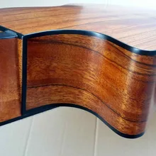 Дерево окуме ручной работы акустическая электрогитара с эквалайзером тюнер функция натурального цвета гитары ra