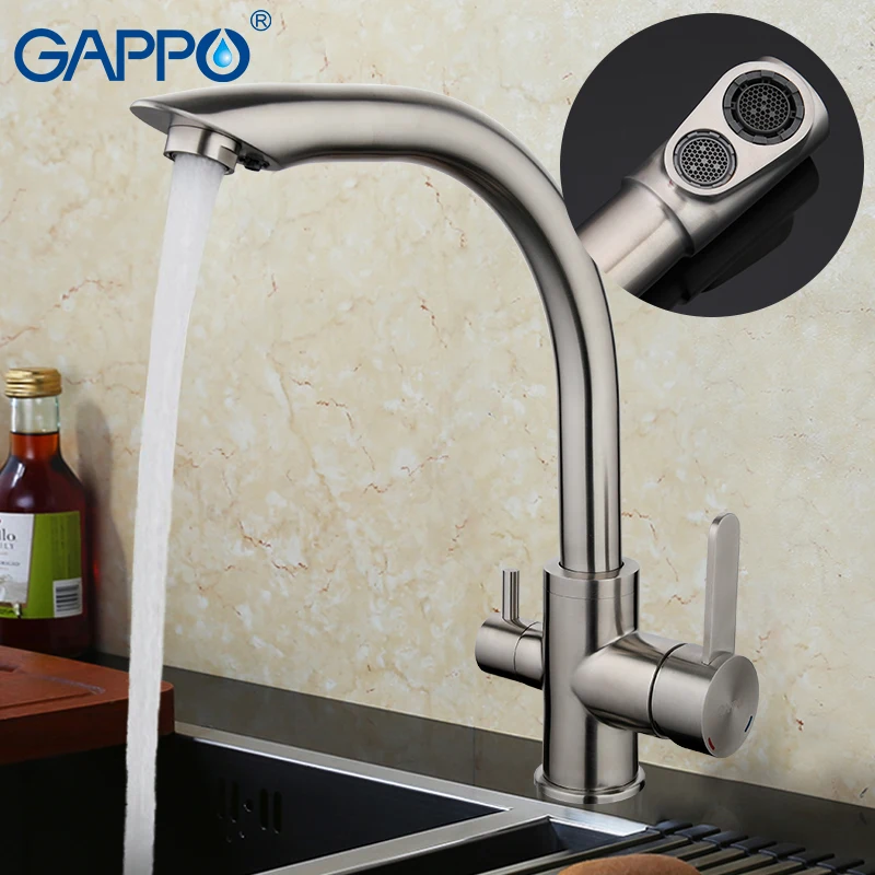 

GAPPO kitchen faucet stainless steel kitchen water sink faucet taps rotatable kitchen water taps torneira