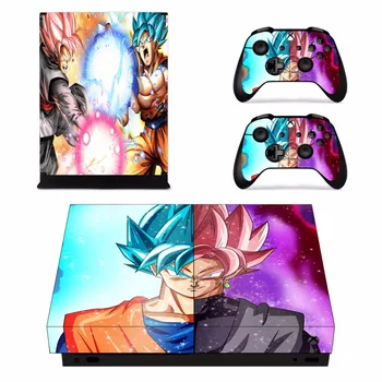 

Anime Dragon Ball Super Skin Sticker Decal For Microsoft Xbox One X Console and 2 Controllers For Xbox One X SkinS Sticker Vinyl