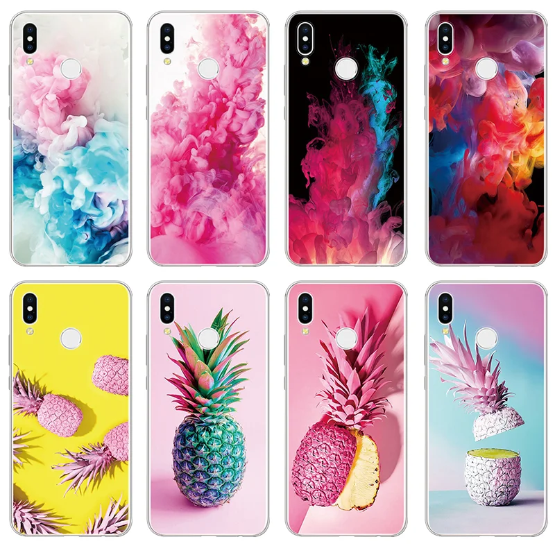

Pineapple Case For Huawei P Smart 2019 P8 P9 P10 Plus Pro Lite mini Rainbow For Huawei P20 Lite P30 Pro Nova 2i 3 4 2 Plus Coque