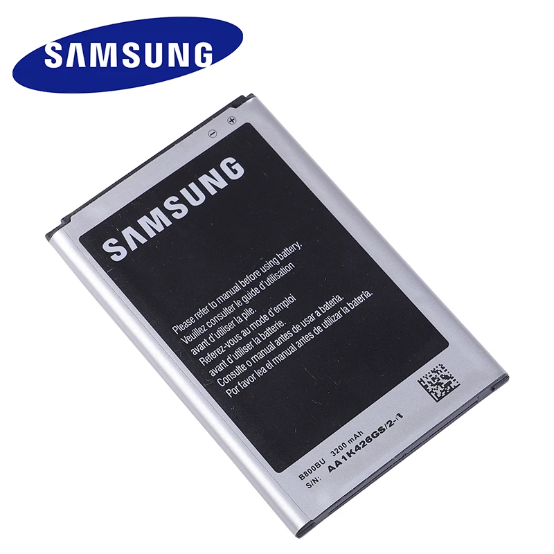 Аккумулятор для Samsung Galaxy Note 3 N9000 N9005 N900 N9002 N9008 III 3200 мАч|Аккумуляторы мобильных