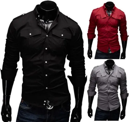 Сорочка Homme Camisas Hombre Vestir одноцветное Для мужчин рубашка с длинным рукавом Slim Дизайн Рубашки домашние муж. мужской Camisa социальной masculina