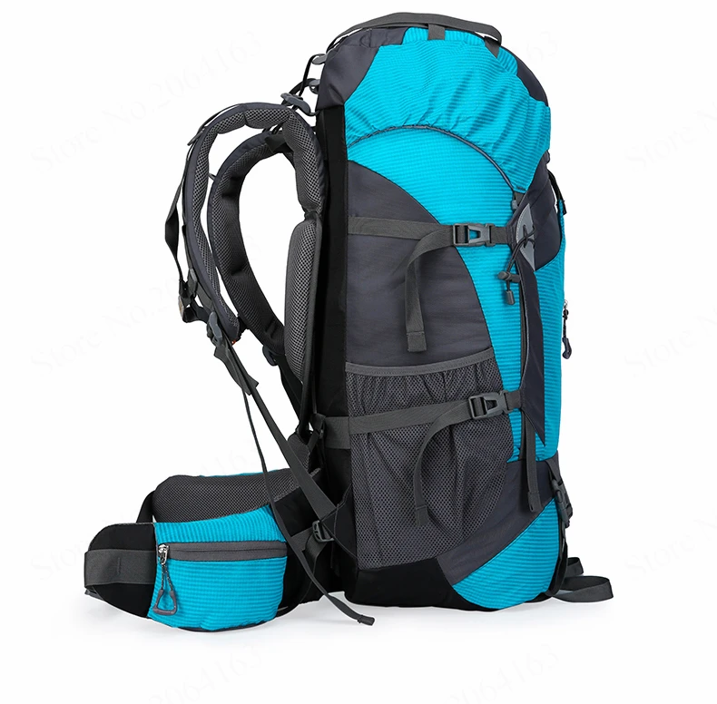 60л большой емкости походные рюкзаки Легкие уличные спортивные сумки водонепроницаемый рюкзак мужской рюкзак для путешествий с поддержкой сплава