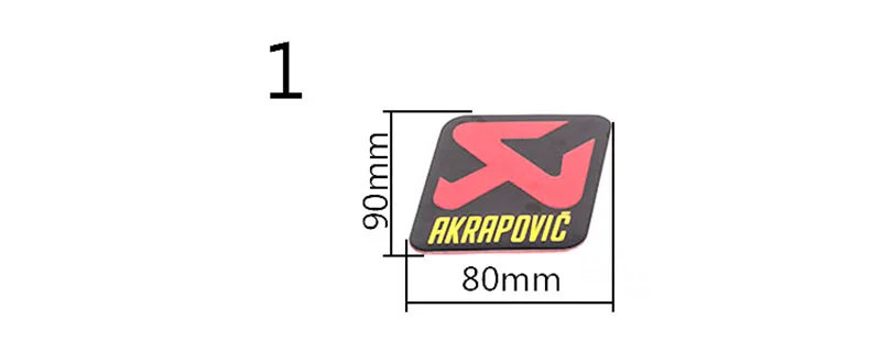TKOSM 3D алюминиевый термостойкий мотоцикл выхлопной трубы Наклейка для Yoshimura Akrapovic MIVV Leovince два брата стрелка - Цвет: Армейский зеленый