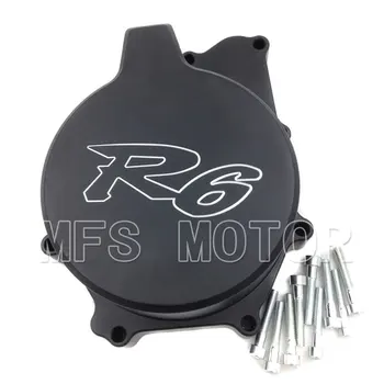 

New Motorcycle Left side Engine Stator cover For Yamaha YZF R6 YZF-R6 1999 2000 2001 2002 Black