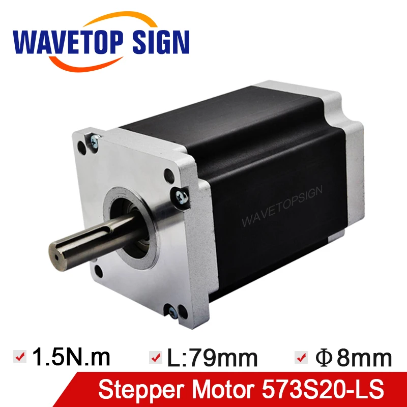 

Leadshine Nema23 3Phase Stepper Motor 573S20-LS 1.5N.m Engine Driver Match with 3DM580 For Laser Cutting Engraving Machine