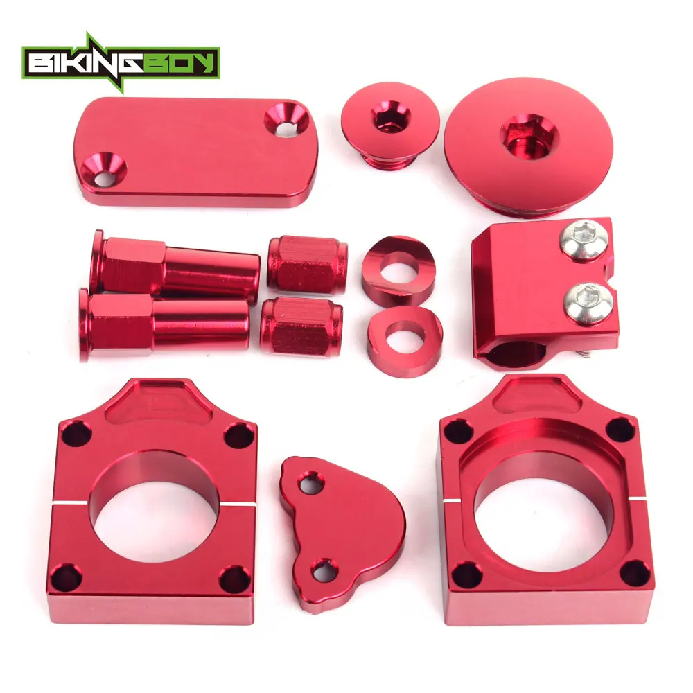 

BIKINGBOY CNC Billet MX Motocross Offroad Bling Kits for Honda CRF450X 2005 2006 2007 2008 09 10-15 CRF 450 02 03 04 05 06 07 08