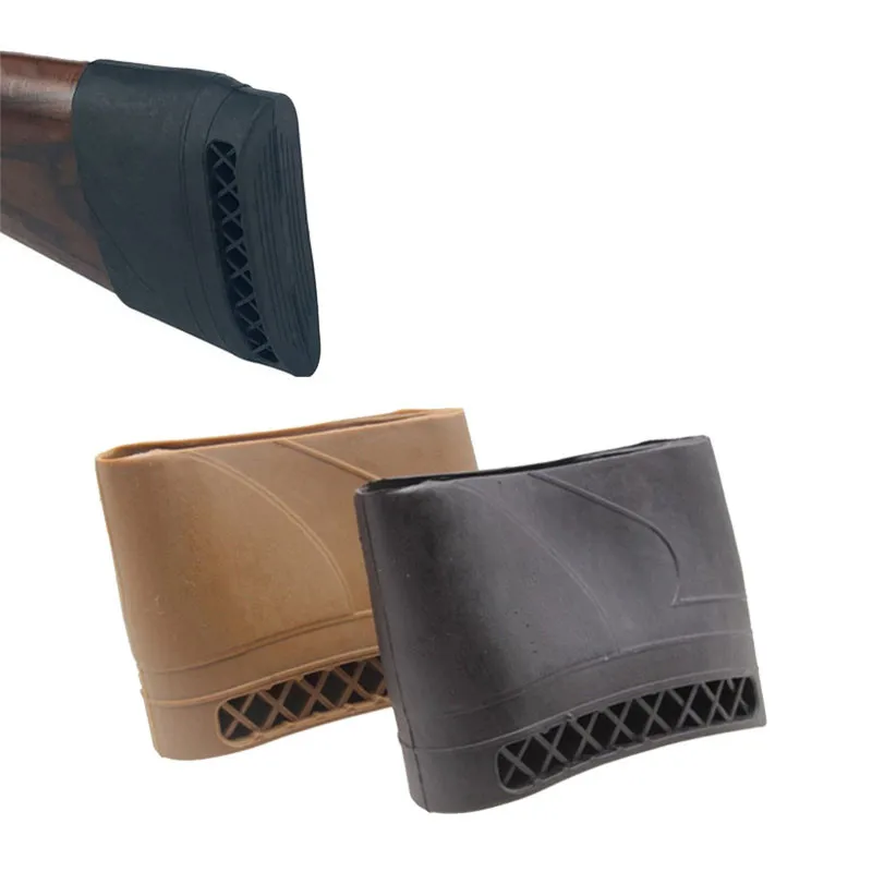 

Hunting Rifle Gun Rubber Recoil Pad Rifle Slip-On Buttstock Tactical Shooting Extension Gun Butt Protector Rubber