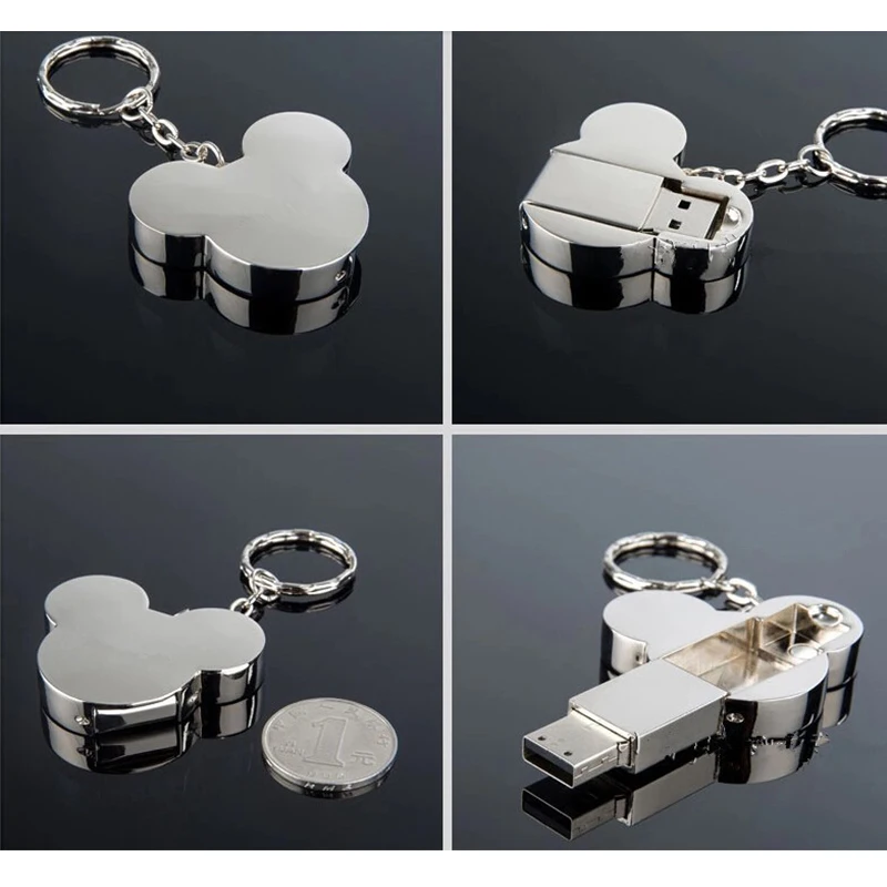 Флеш накопитель USB в виде сердца 16 ГБ 32 64 4 Гб|USB флэш-накопители| |