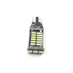 1 шт. T15 W16W светодиодный обратный лампочки 920 921 912 Canbus 4014 30SMD СВЕТОДИОДНЫЙ Резервного копирования парковки свет лампы накаливания DC12V белый