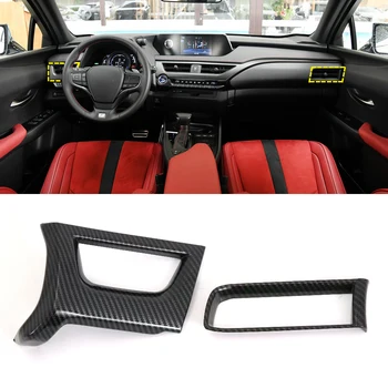 

Left Hand Drive For Lexus UX ZA10 200 250h 2018-2019 Interior Dash Side Air Outlet Diffuser Vent Cover Trim 2pcs
