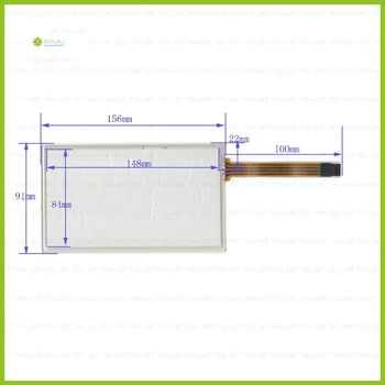 

ZhiYuSun 2PCS/Lot 156*91 6.2inch 4 lins Touch Screen For GPS 156mm*91mm sensor glass Industrial application this's compatible
