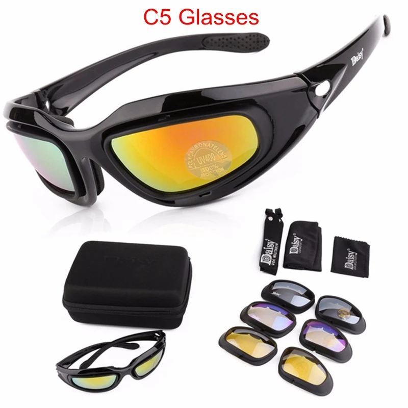 Daisy Glasses Polarized Sports Men Sunglasses Mountain Bike Bicycle Riding UV Protect Cycling Glasses