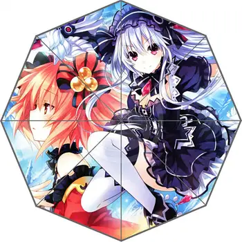 

H627!6 New Fashion Custom Cartoon Anime Umbrella Sunny and Rainy Sunscreen Anti-uv Umbrella M#5