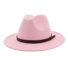 Весенне-зимняя Панама для женщин и мужчин с широкими полями, рыбацкие шапки, однотонные Кепки с ремнем, капот Gorro Pescador Кепки# Y10