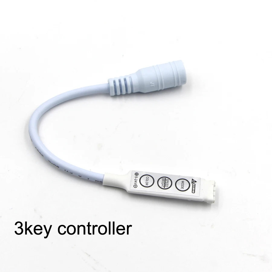 Контроллер USB DC 5V 12V 24V беспроводной пульт дистанционного управления Диммер Мини
