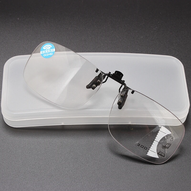 

Progressive Multifocal Lens Clip On Reading Glasses Men Presbyopia Hyperopia Bifocal Glasses men Transparent eyeglasses