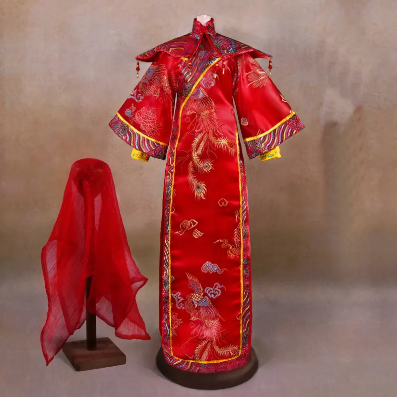 Древний костюм ручной работы платье для девочек китайская кукольная одежда для 1/3 Bjd куклы аксессуары для кукол игрушки для девочек - Цвет: 9