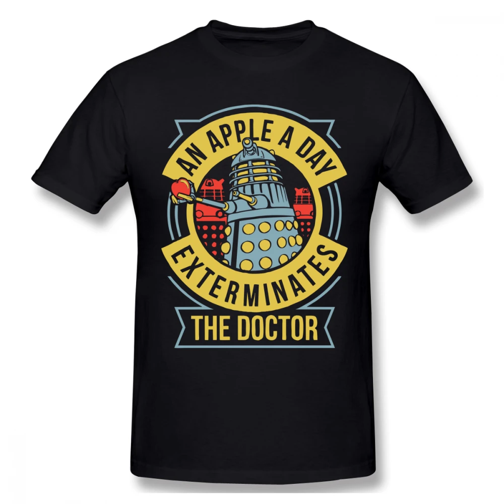 Мужская футболка Doctor Who Exterminates The большие размеры 4XL 6XL | одежда