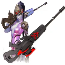 Новая онлайн Горячая игра AmElie Lacroix Widowmaker Черная Лилия Косплей видео игры Косплей аксессуары реквизит Хэллоуин