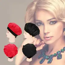 Леди салон с подогревом гелевая Крышка для волос Красота Стайлинг уход Пароварка термальная обертка холодный нагрев Крышка для волос стиль уход Пароварка