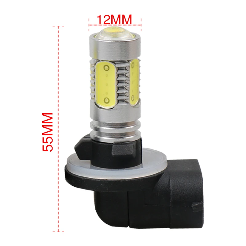 1PC-H27-881-7-5W-Lens-Buid-In-Chip-White-Car-LED-Front-Fog-Lamp-Bulb(4)