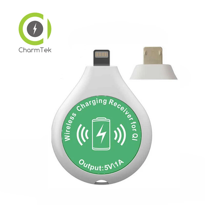 New WPC Qi Wireless Charge 2 in 1 Receiver SYNC 8 Pin and