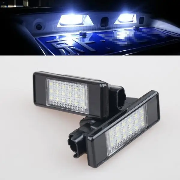 Пара индикаторов номерного знака для Peugeot 106 207 307 308 406 407 508 18|light 307|errorerror free |