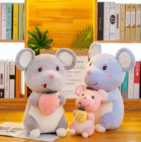 

WYZHY New greedy rat plush toy mouse doll to send boys and girls children must have birthday gifts 40CM