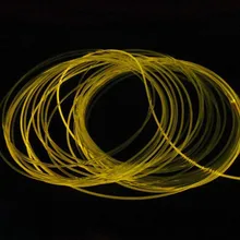 10mX высокое качество боковое свечение PMMA волоконно-оптический кабель прозрачный твердый сердцевина оптического кабеля диаметр 1,5 мм