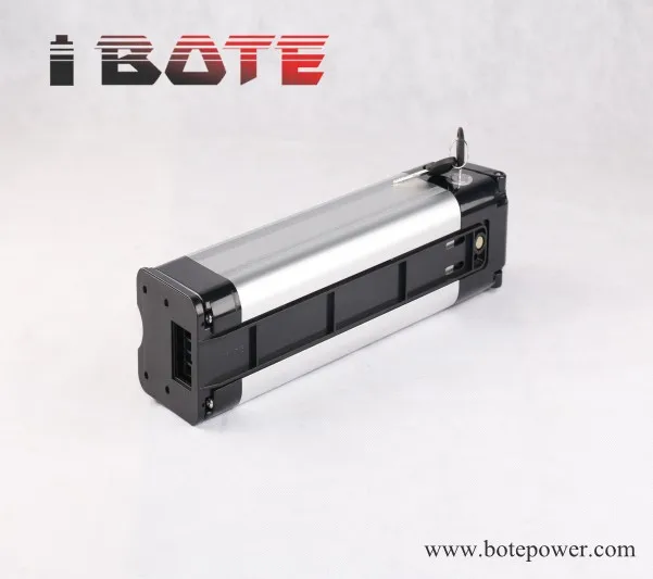 

silver fish type electric bike battery 36Volt 15Ah ebike batterie/akku with LED indicator lights
