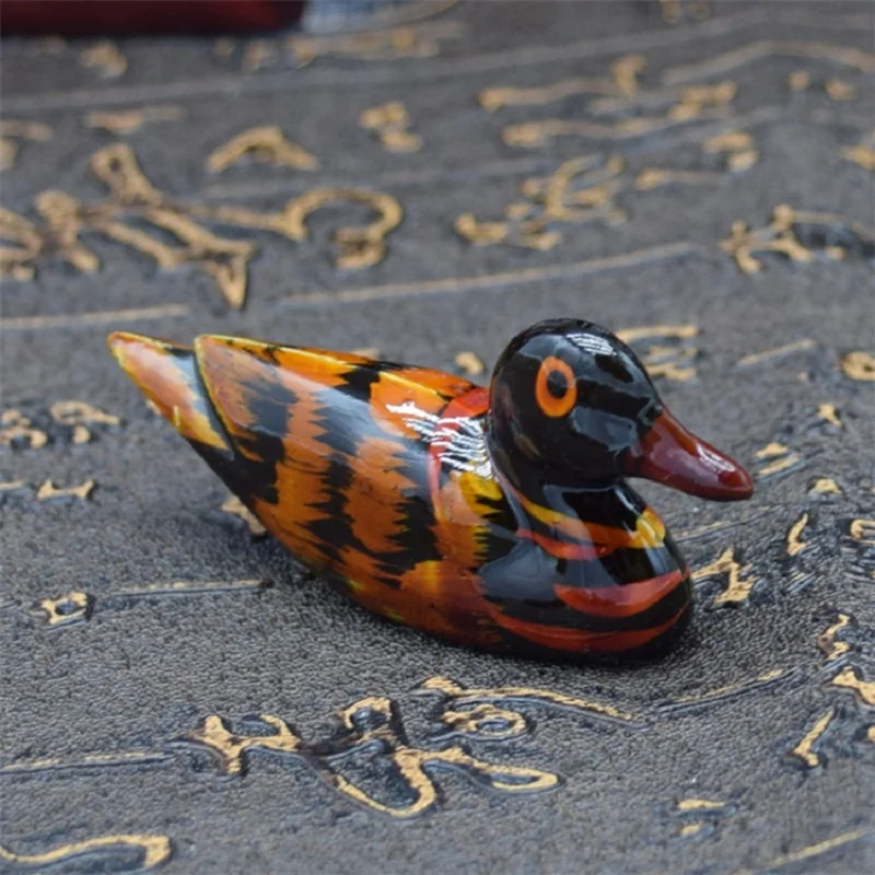

wood duck artificial animal home decor chopsticks pillow chopsticks rest chopsticks holder