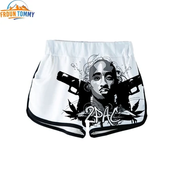 

Rapper 2 Pac 3D Print hip pop high quality Summer Women Casual Harajuku Cute Hot Sale girl Sexy Shorts Clothes