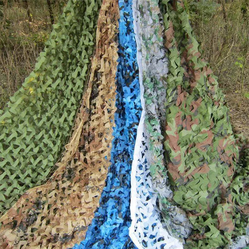 2x3m 2 Layer Camouflage Net Military Outdoor Camping Hunting Camo