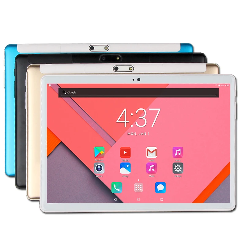 Закаленное стекло 2.5D 10 дюймов планшет Android 7 0 Восьмиядерный 4 Гб ОЗУ 64 ПЗУ 8 ядер